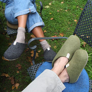 Corkybuk Slipper - Dark Grey