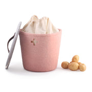 Wool Basket - Pink