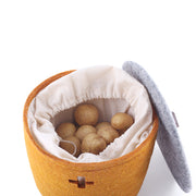 Wool Basket Small - Honey